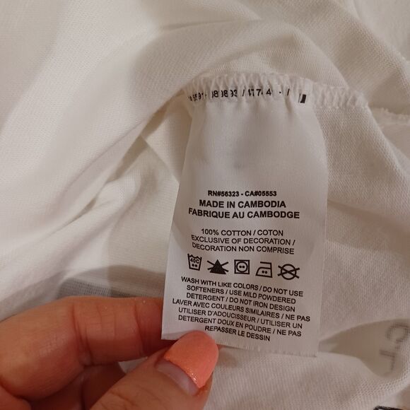 Nike x Drake Nocta Men’s Size Small White Blue Void Cardinal Stock T-Shirt Rare - Picture 10 of 11